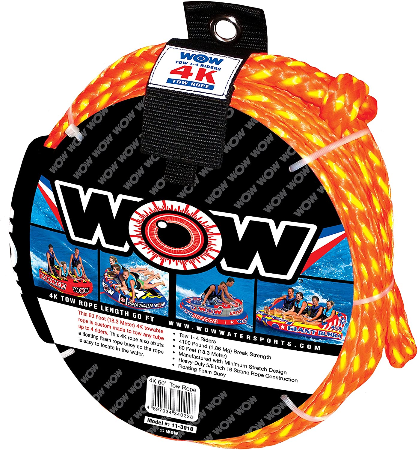 WOW 4K 60' Tow Rope