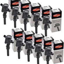 Delphi GN10164 Ignition Coil Set (8) 1997 1998 1999 2000 2001 2002 2003 2004 Ford F-150 V8-5.4L DG508 F523 (SET OF 10) (SET OF 10)
