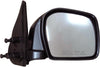 Dorman 955-1241 Passenger Side Manual Door Mirror - Folding for Select Toyota Models, Black