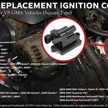 Ignition Coil Pack - Replaces 12558693, UF271, 5C1083, D581 - Compatible with Chevy, GMC & Cadillac Vehicles - Escalade, Silverado, Avalanche, Express 3500, Suburban, Tahoe, Sierra, Savana, Yukon XL