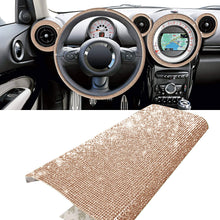 YGMONER 9000pcs Bling Crystal Rhinestone 9.4 x 7.9'' DIY Car Decoration Sticker (Sliver)