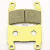 Master Chen Front Rear Brake Pads Brakes for Honda CBR 600 CBR600 F4i RR Sport 2001-2006 MC0077-002