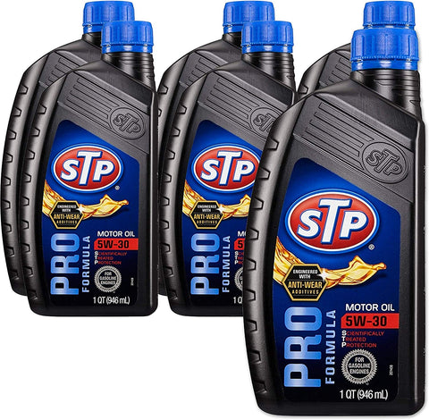 STP Conventional Motor Oil 5W-30 (1 Quart) - Case of 6