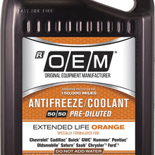 OEM Recochem 86-384OOEMGM Orange Premium Antifreeze 50/50 Extended Life Orange (50/50 pre-mix 1 gallon)