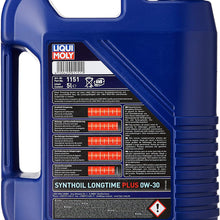 Liqui Moly (1151) 0W-30 Longtime Plus Synthetic Engine Oil - 5 Liter Jug