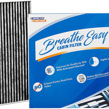 Spearhead Premium Breathe Easy Cabin Filter, Up to 25% Longer Life w/Activated Carbon (BE-161)