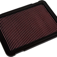 K&N Engine Air Filter: High Performance, Premium, Washable, Replacement Filter: 1998-2017 Toyota/Lexus SUV (Land Cruiser 76/78/79, Land Cruiser Prado, Land Cruiser, LX470), 33-2146