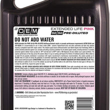 Recochem OEM 86-184POEMT Pink Premium Antifreeze 50/50 Extended Life PINK, 1 gallon, 1 Pack