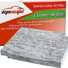 CP134 (CF10134) Replacement for Honda & Acura Premium Cabin Air Filter includes Activated Carbon