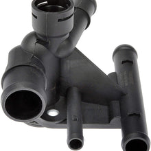 Dorman 902-5157 Engine Coolant Water Outlet for Select Audi / Seat / Volkswagen Models
