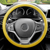 FH Group FH3001 Snake Pattern Silicone Steering Wheel Cover (Yellow) with Gift – Universal Fit for Cars Trucks & SUVs