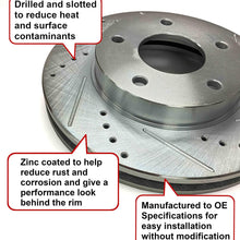 N-ZDNS-23 Front Disc Brake Pad and Rotor Kit