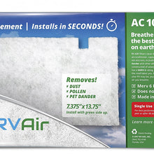 RV Air AC 105G | Made in USA Replacement RV AC Filter for Dometic 3313107.103/3105012.003 | Replace Standard RV Air Conditioner Filters for Better Airflow and Cleaner Air | MERV 6 Rated - 1 Filter