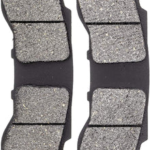 NICHE Brake Pad Set For Honda Goldwing 1800 F6B 06455-MKC-A01 Front Semi-Metallic 2 Pack