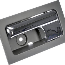 Dorman 90826 Interior Door Handle for Select Ford Models, Chrome Lever/Gray Housing