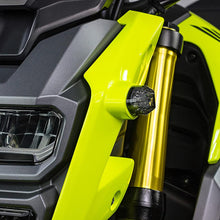 TST Industries LED Front Flushmount Turn Signals and 3-2 Harness Converter for Honda Grom 2014 2015 2016 2017 2018 - Smoke Lens