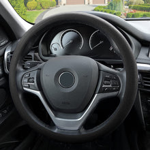 FH Group FH3001BLACK Black Steering Wheel Cover (Silicone Snake Pattern Massaging grip in Color-Fit Most Car Truck Suv or Van)