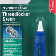 Permatex 29000 Penetrating Grade Threadlocker Green, 6 ml