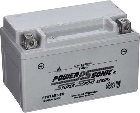 Power-Sonic (PTX7ABS-FS) Sealed Maintenance Free Powersport Battery