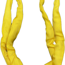 EVEREST 60 MM x 6' Yellow Round Sling-Endless Heavy Duty 1-Pack