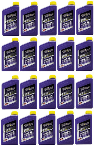 Royal Purple Street Synthetic HPS Motor Oil 5W30 Case of 20 Quarts