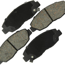 Bosch BE465A Blue Disc Brake Pad Set for Select 1997-2005 Acura EL and 1996-2011 Honda Civic Vehicles - FRONT