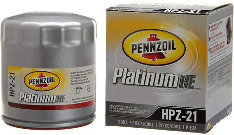 Pennzoil HPZ-21 Platinum Spin-on Oil Filter