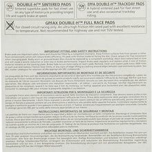 EBC Brakes FA261HH Disc Brake Pad Set