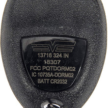 Dorman 13716 Keyless Entry Transmitter for Select Models, Black