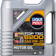 Liqui Moly 20238 TOP TEC 6200 0W20 5L, 169.05 Fluid_Ounces