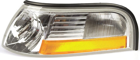 Dorman 1650250 Front Driver Side Turn Signal / Parking Light Assembly for Select Ford / Mercury Models