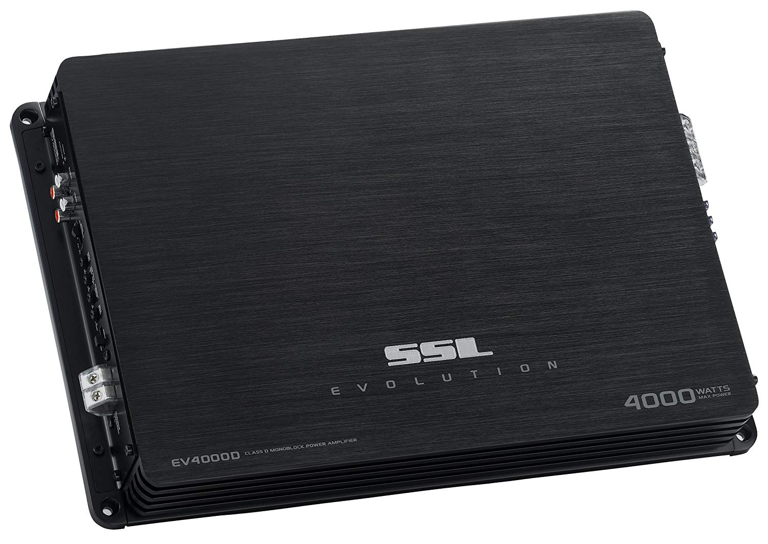 Sound Storm EV4000D Evolution 4000 Watt, 1 Ohm Stable Class D Monoblock Car Amplifier with Remote Subwoofer Control