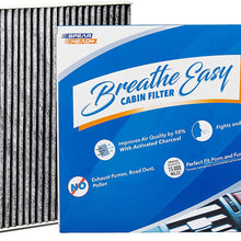 Spearhead Premium Breathe Easy Cabin Filter, Up to 25% Longer Life w/Activated Carbon (BE-161)