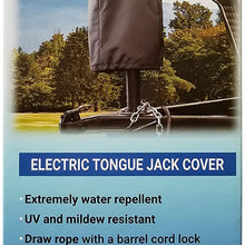 Universal RV Travel Trailer Electric Tongue Jack Cover Sun-DURA by RV Cover Supply / Extremely Durable & Water Resistant / Superior Resistance to Harmful UV Rays