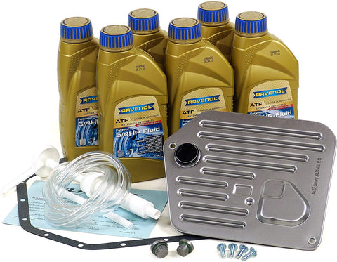 Blau F2A1302-D Automatic Transmission Fluid Filter Kit - E53 - Compatible with 2000-03 BMW X5 w/ 5 Speed Automatic ZF A5S 440Z (Fits 4.4L and 4.6L 8 Cylinder Engines Only)