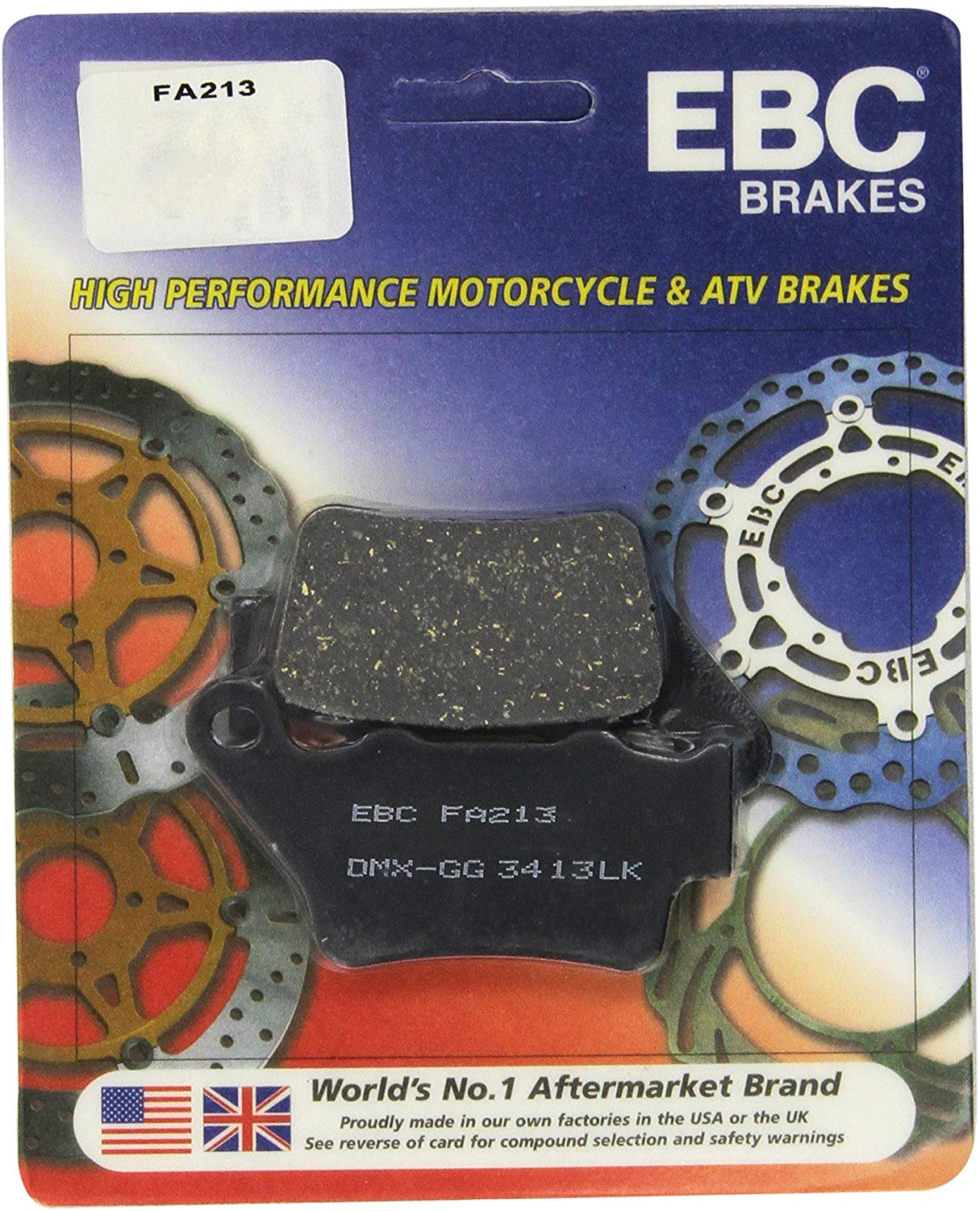 EBC Brakes FA213 Disc Brake Pad Set