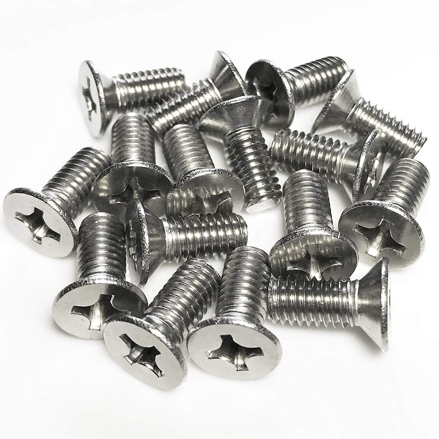 Prime Ave Stainless Steel Brake Disc Rotor Screws For Acura & Honda 936-000-601-40-H (Pack of 16)