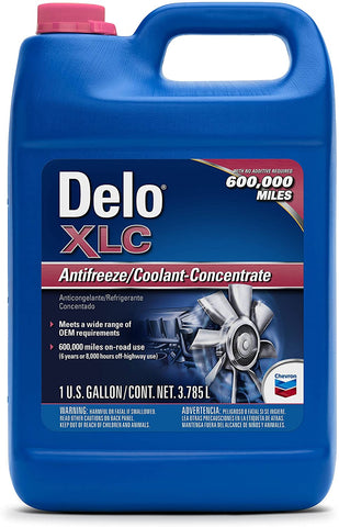 Delo XLC Nitrate Free Antifreeze/Coolant Concentrate 1 Gal. (6 Pack)