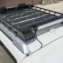 N-Fab T102MRF Aluminum Modular Roof Rack Bolt On Textured Black Aluminum Modular Roof Rack