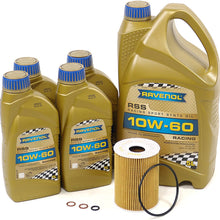 Blau J1A6122-B Motor Oil Change Kit - Compatible with 2006-10 BMW M6 w/ 10 Cylinder 5.0L Engine