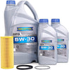 Blau J1A5083-A Motor Oil Change Kit - Compatible with 2005-09 Audi A4 w/ 6 Cylinder 3.2L Engine - 5w30