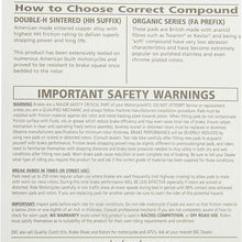 EBC Brakes FA266HH Disc Brake Pad Set