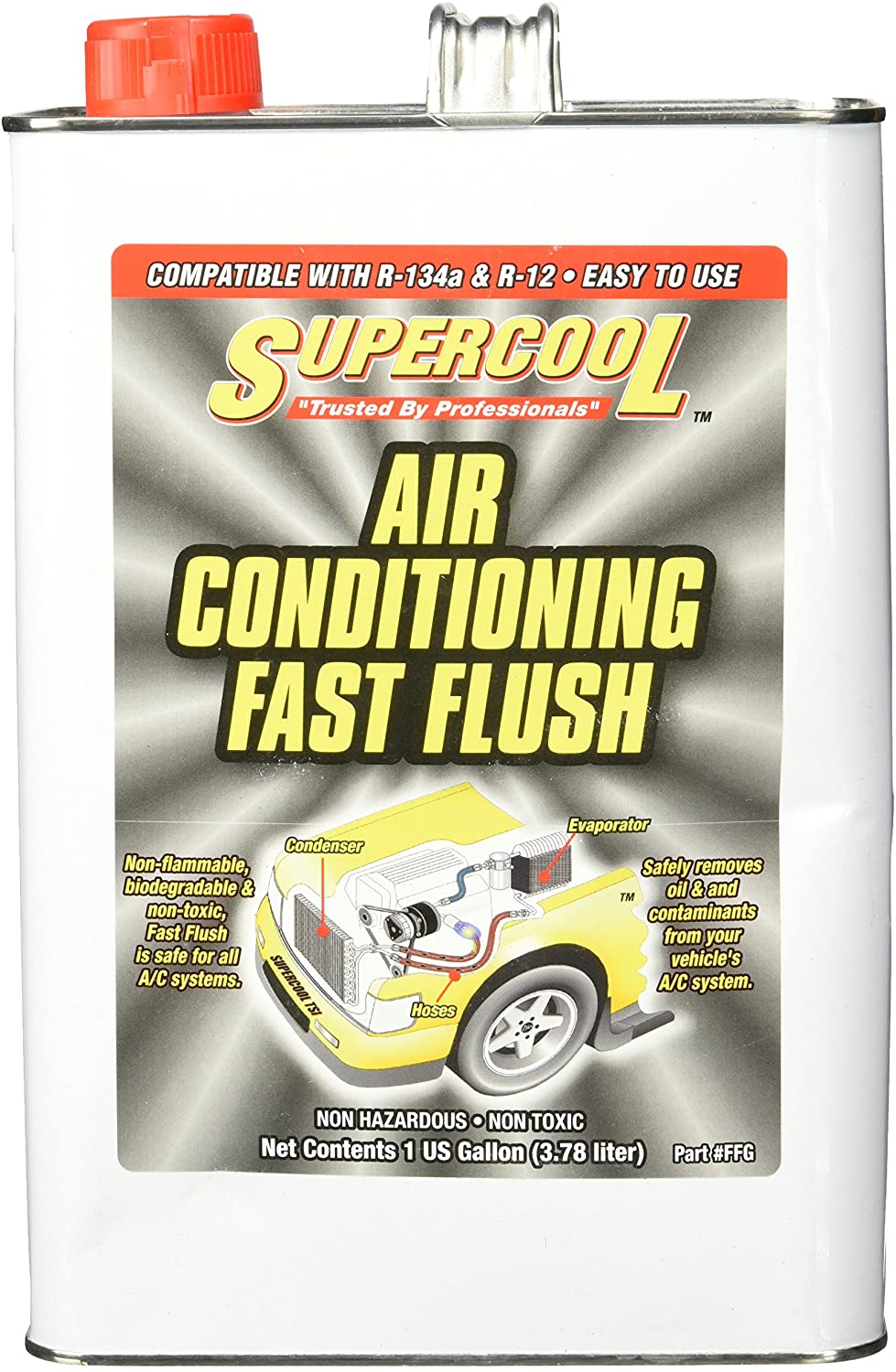 A/C Flush, 1 Gal, Flsh PNT Grtr Than 250 F