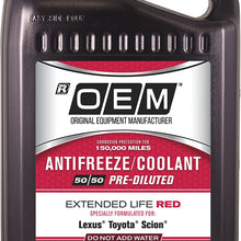OEM Recochem 86-384ROEMT Red Premium Antifreeze 50/50 Extended Life RED