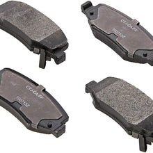 Raybestos SGD1274M Service Grade Semi-Metallic Disc Brake Pad Set