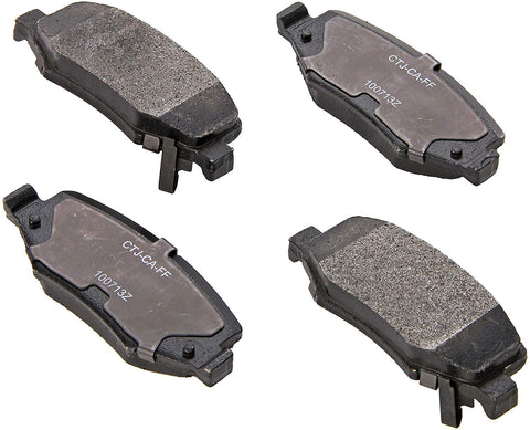 Raybestos SGD1274M Service Grade Semi-Metallic Disc Brake Pad Set