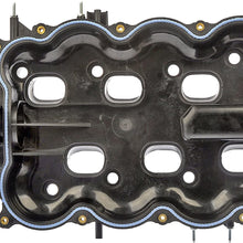 Dorman 615-377 Center Plastic Intake Manifold - Includes Gaskets for Select Ford Models, Black