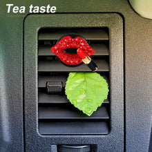 Boao 4 Pieces Car Air Vent Clip Charms Air Vent Decoration, Rhinestone Lipstick and Crystal High Heel Shoe Car Air Freshener Clip with Fragrance Cotton Pads