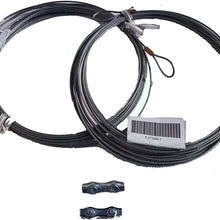 (2) SPOA7 SPOA9 SPOA10 Rotary Lift 2 Post Lift Lock Cables And Clamps OEM Part