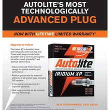 Autolite XP25-4PK Iridium XP Spark Plug, Pack of 4